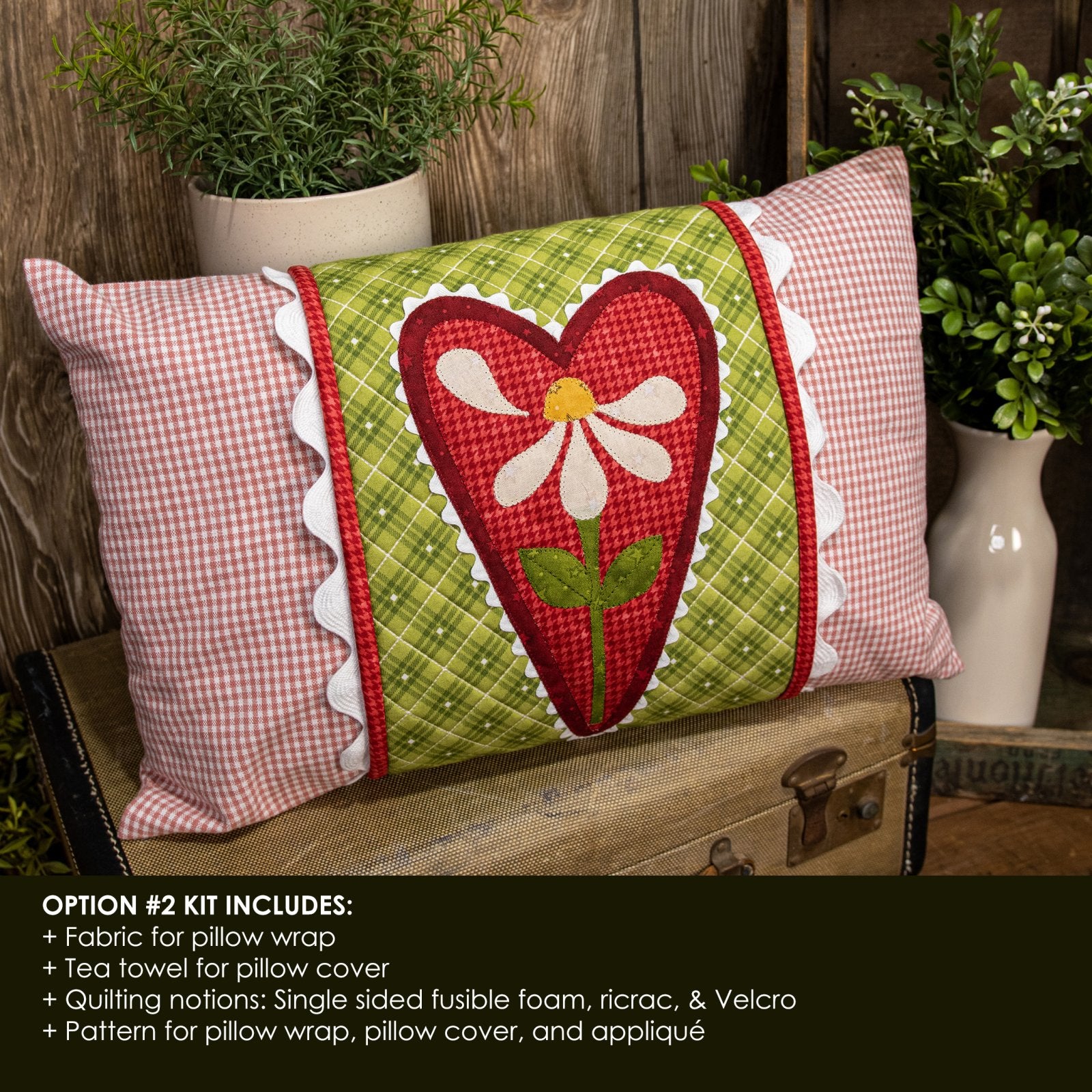 He Loves Me Pillow Wrap & Cover Kit