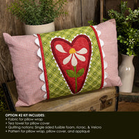 He Loves Me Pillow Wrap & Cover Kit