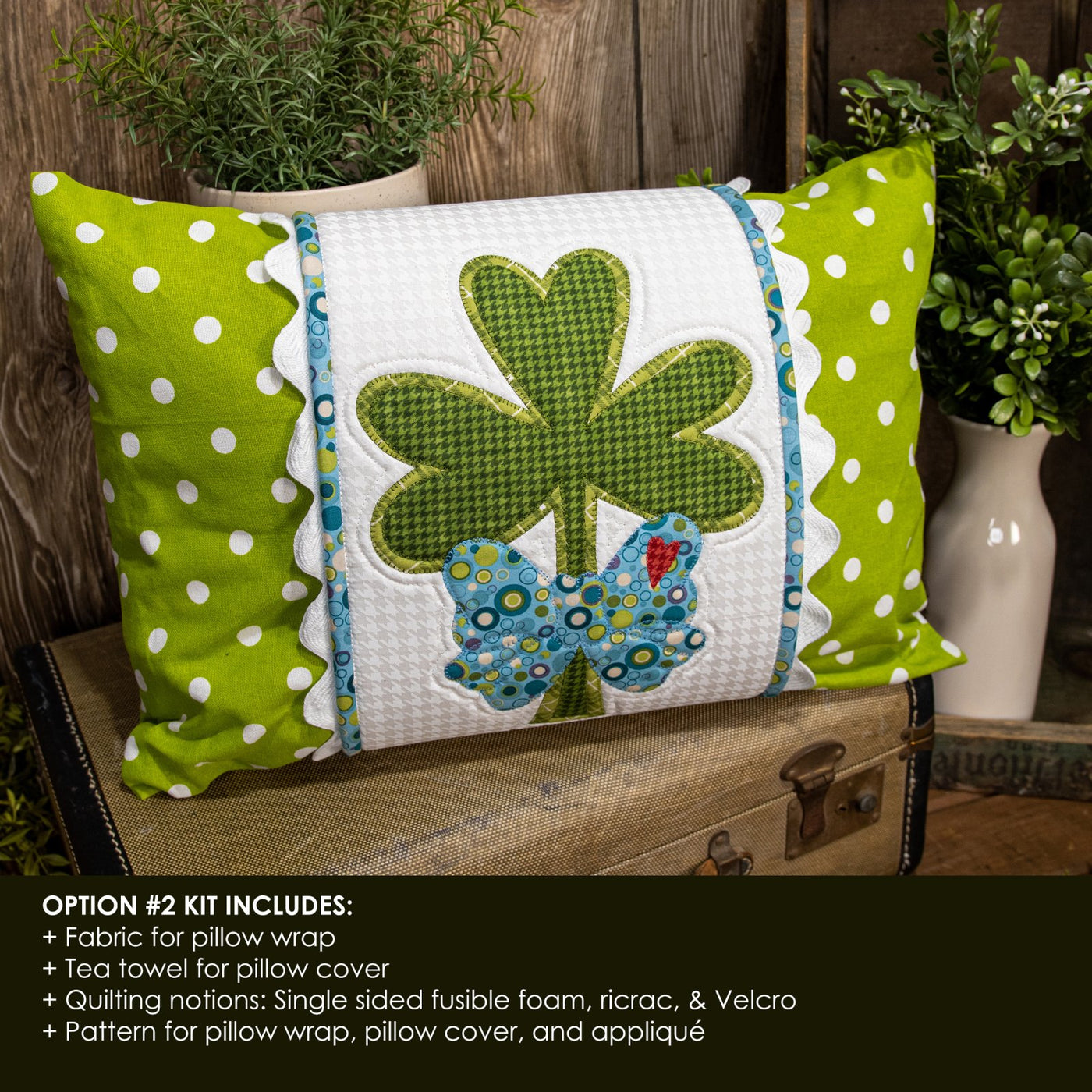 Lucky Lou Pillow Wrap & Cover Kit