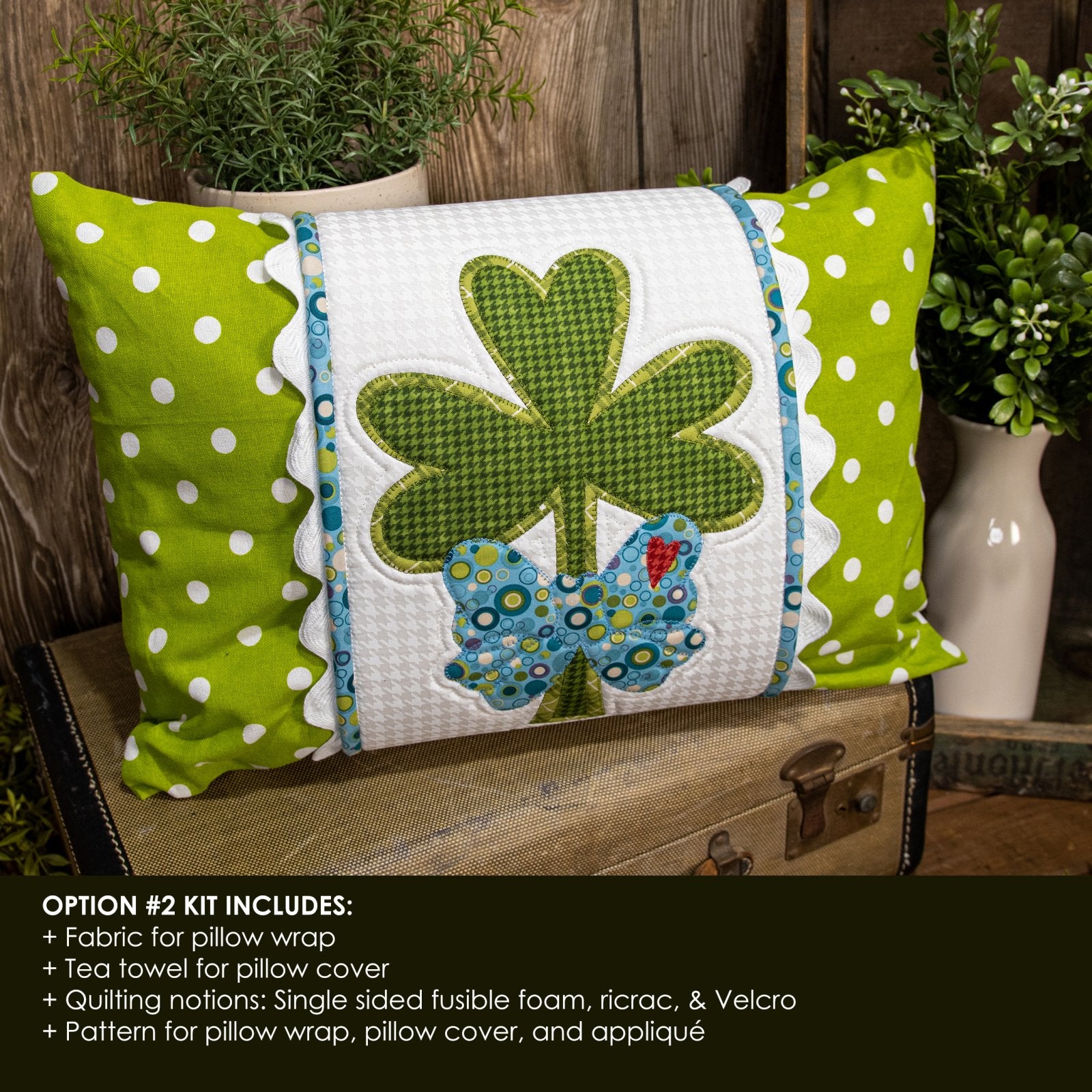 Lucky Lou Pillow Wrap & Cover Kit