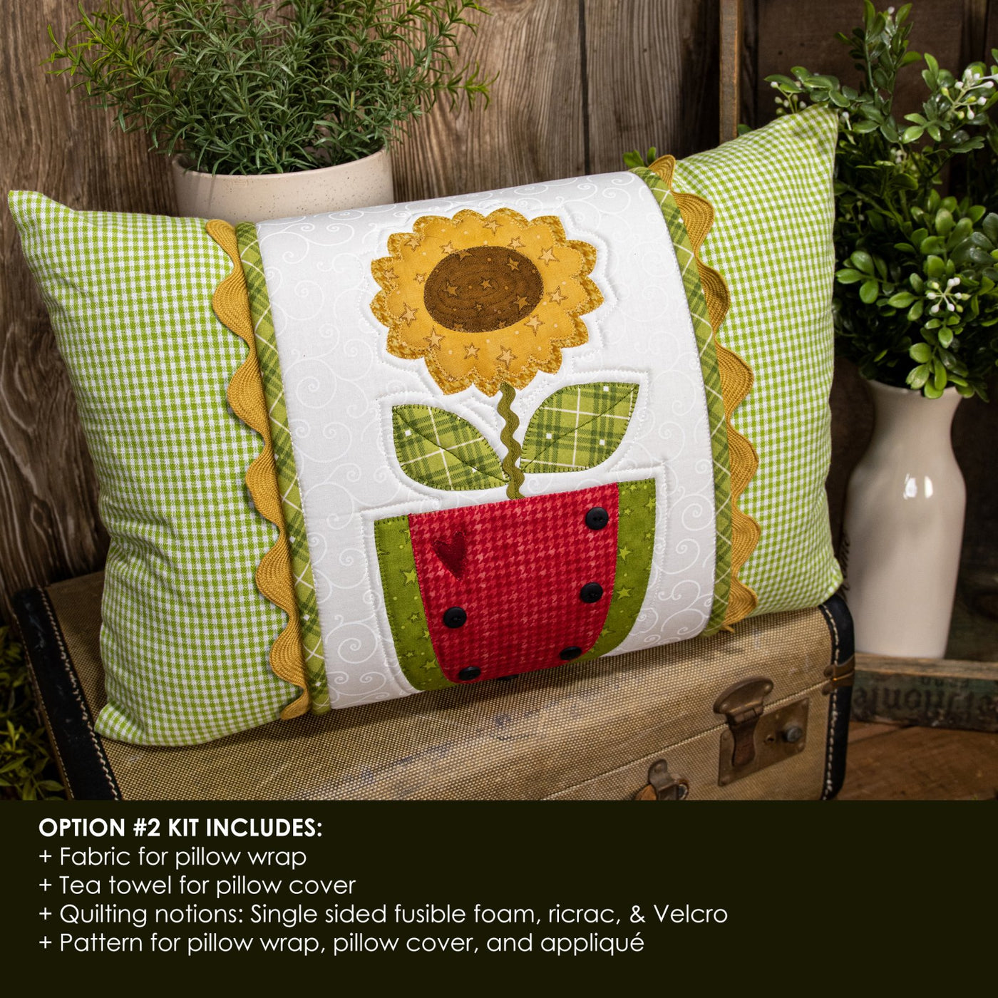 Sweet Summertime Pillow Wrap & Cover Kit
