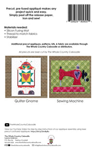 Pincushion Precut Fused Applique Pack