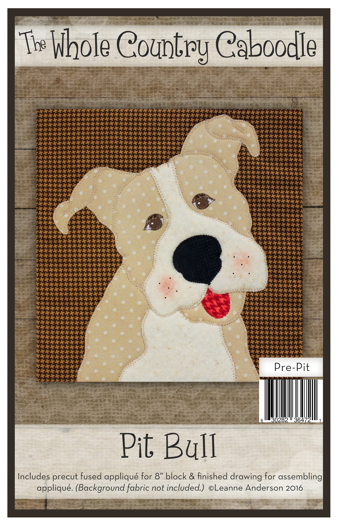 Pit Bull Applique