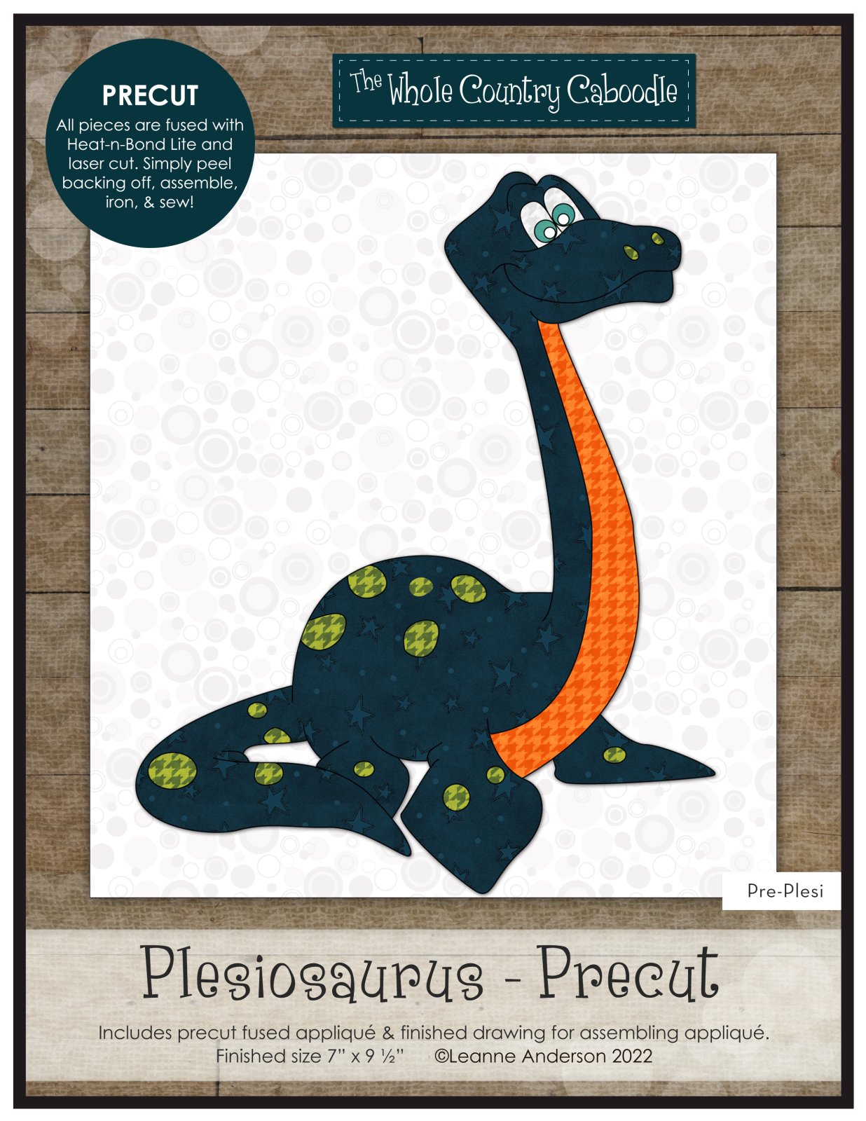 Plesiosaurus Applique