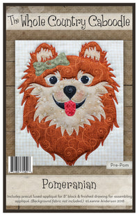 Pomeranian Applique