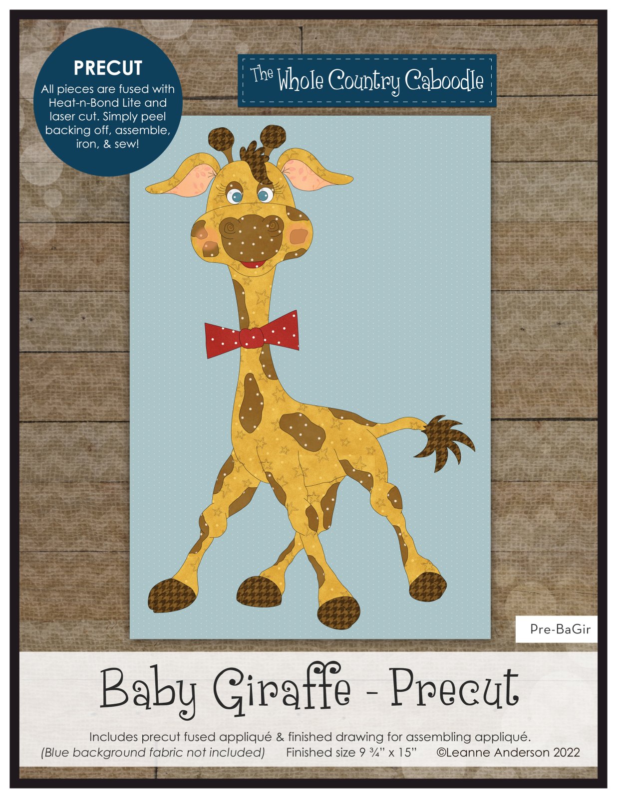 Baby Giraffe Applique