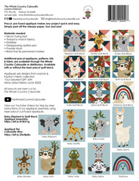 Baby Monkey Applique