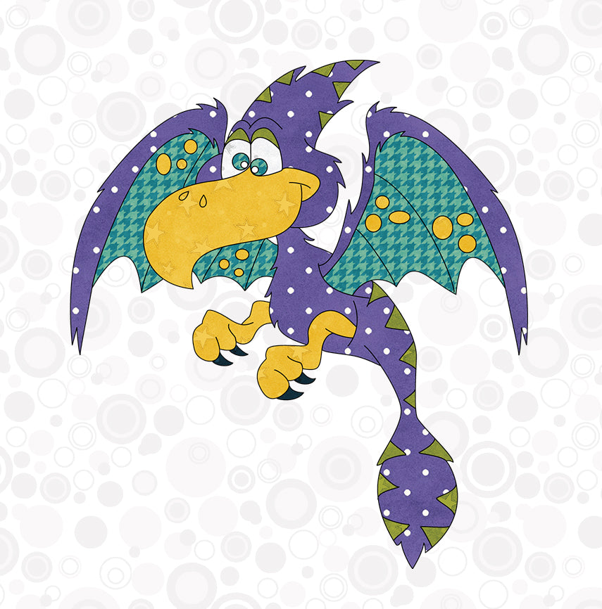 Pterodactyl Applique
