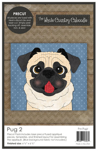 Pug 2 Applique
