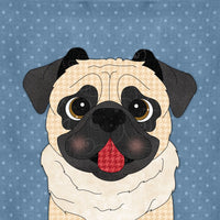 Pug 2 Applique