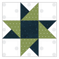 Star Quilt Block Applique