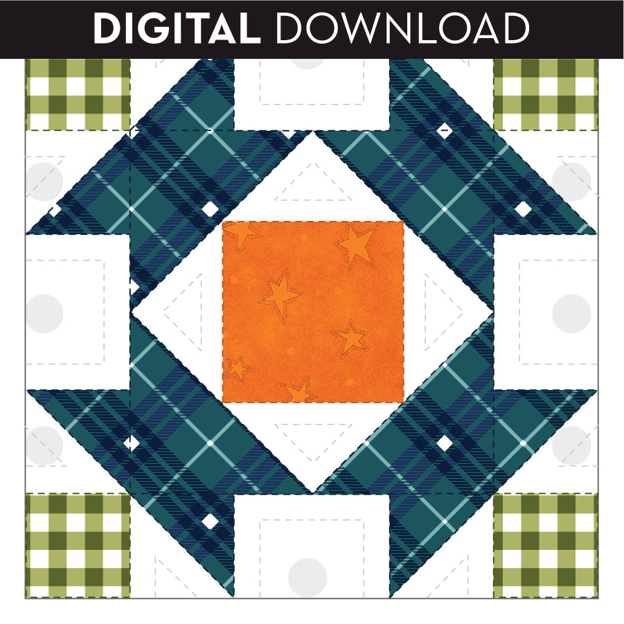 May Basket Quilt Block Applique
