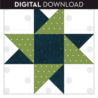 Star Quilt Block Applique
