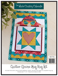 Quilter Gnome Mug Rug Kit