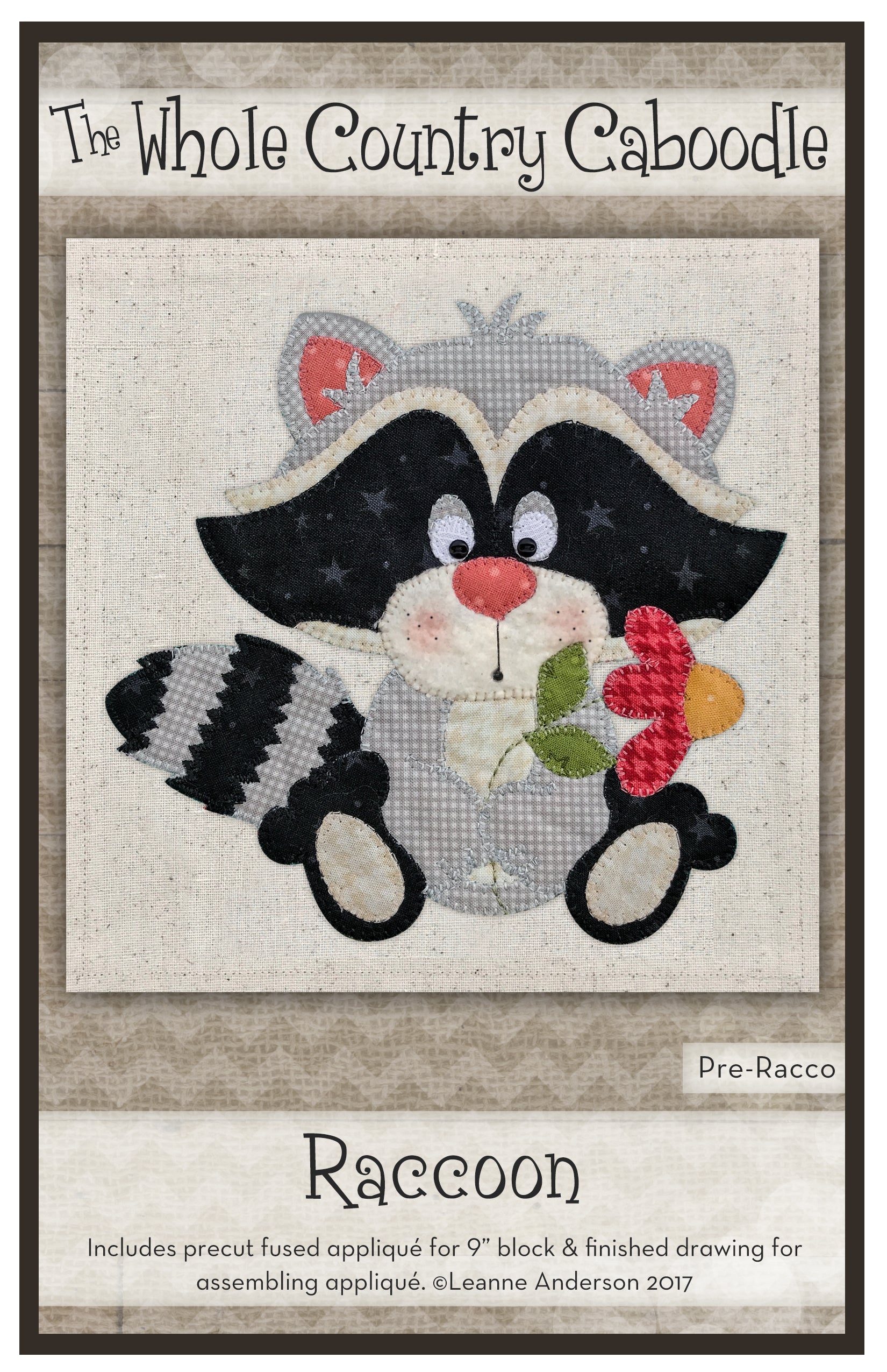 Raccoon Applique
