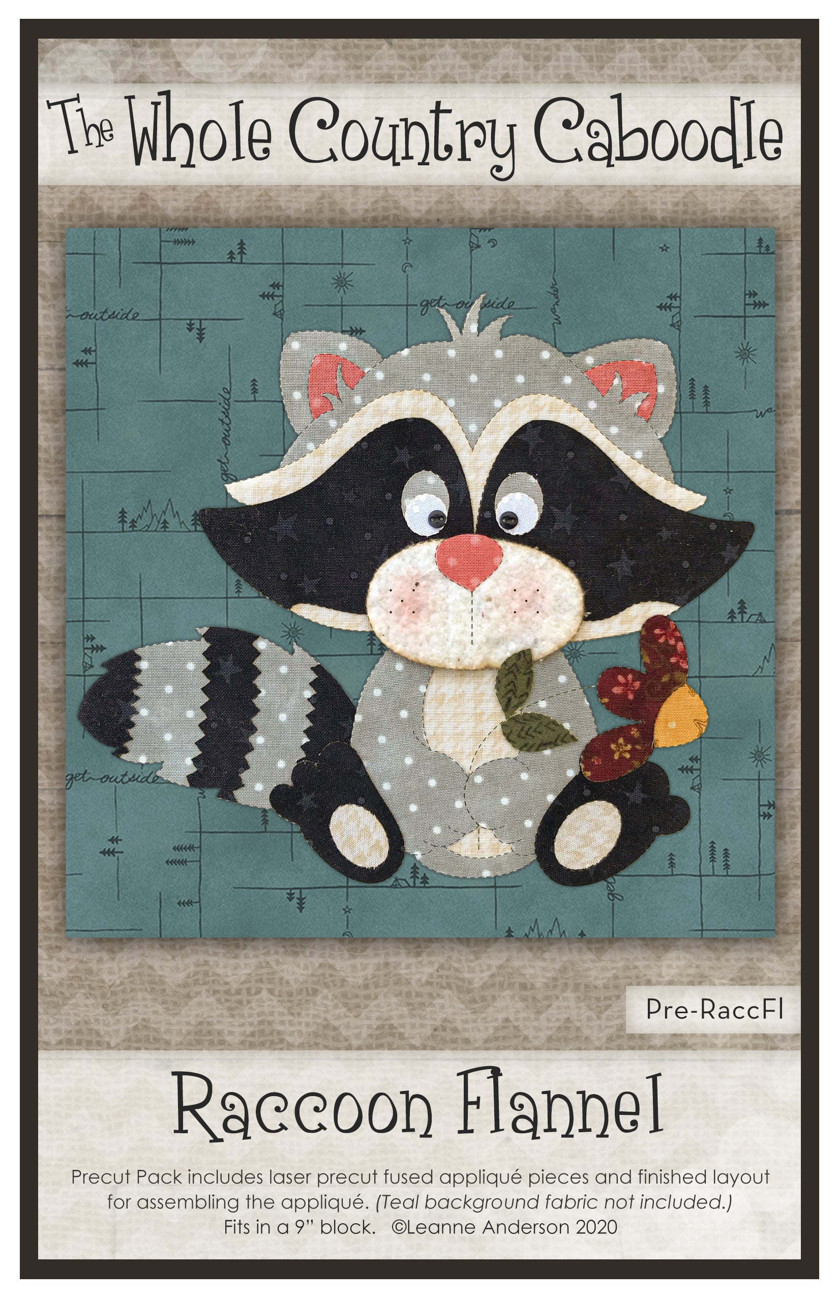 Raccoon Applique