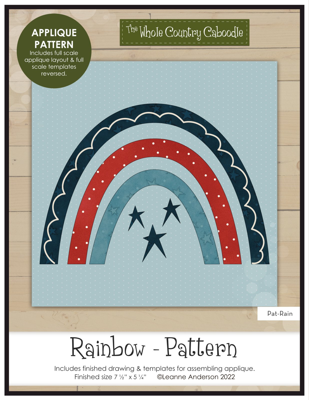 Rainbow Applique