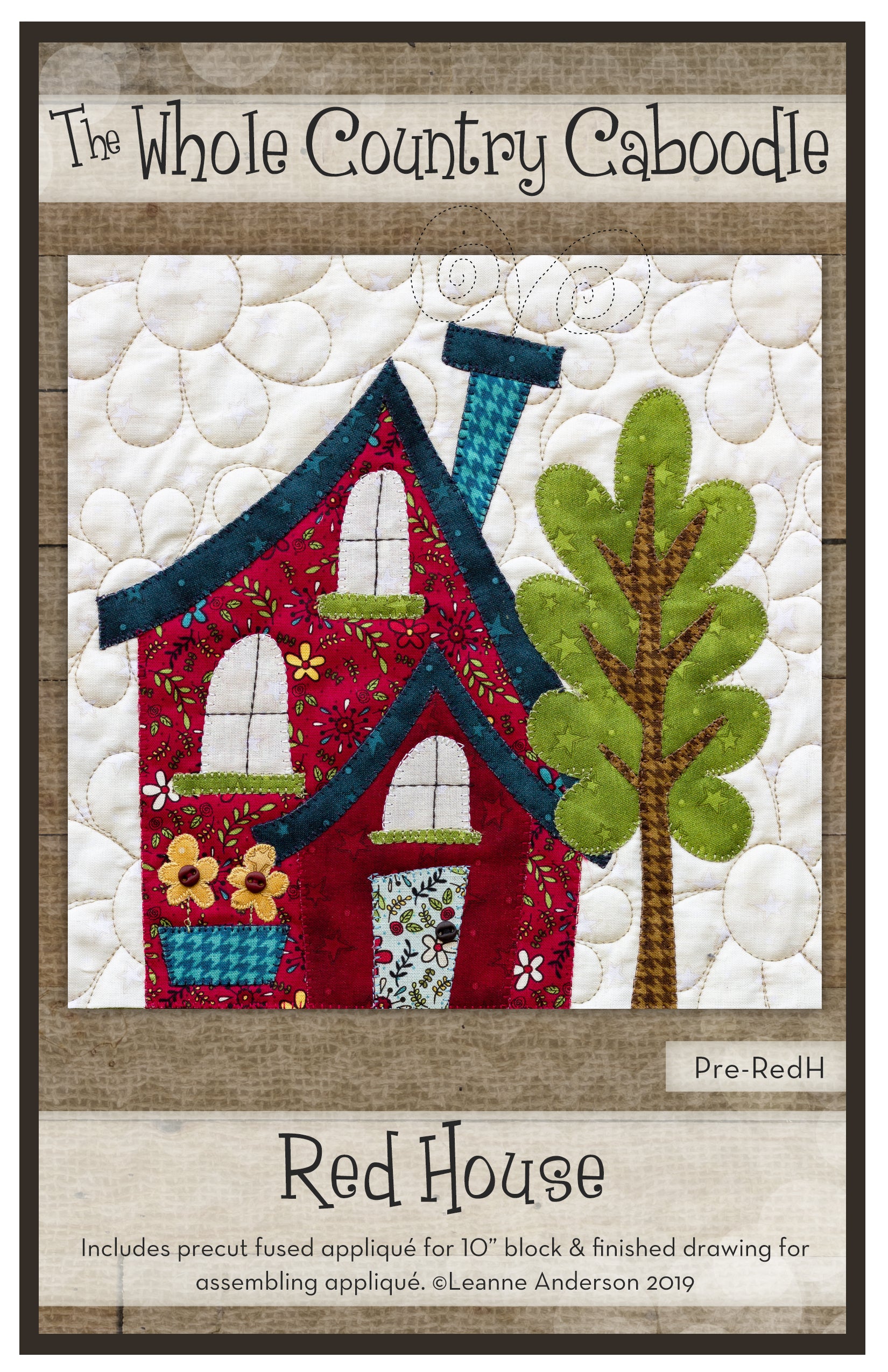 Red House Applique