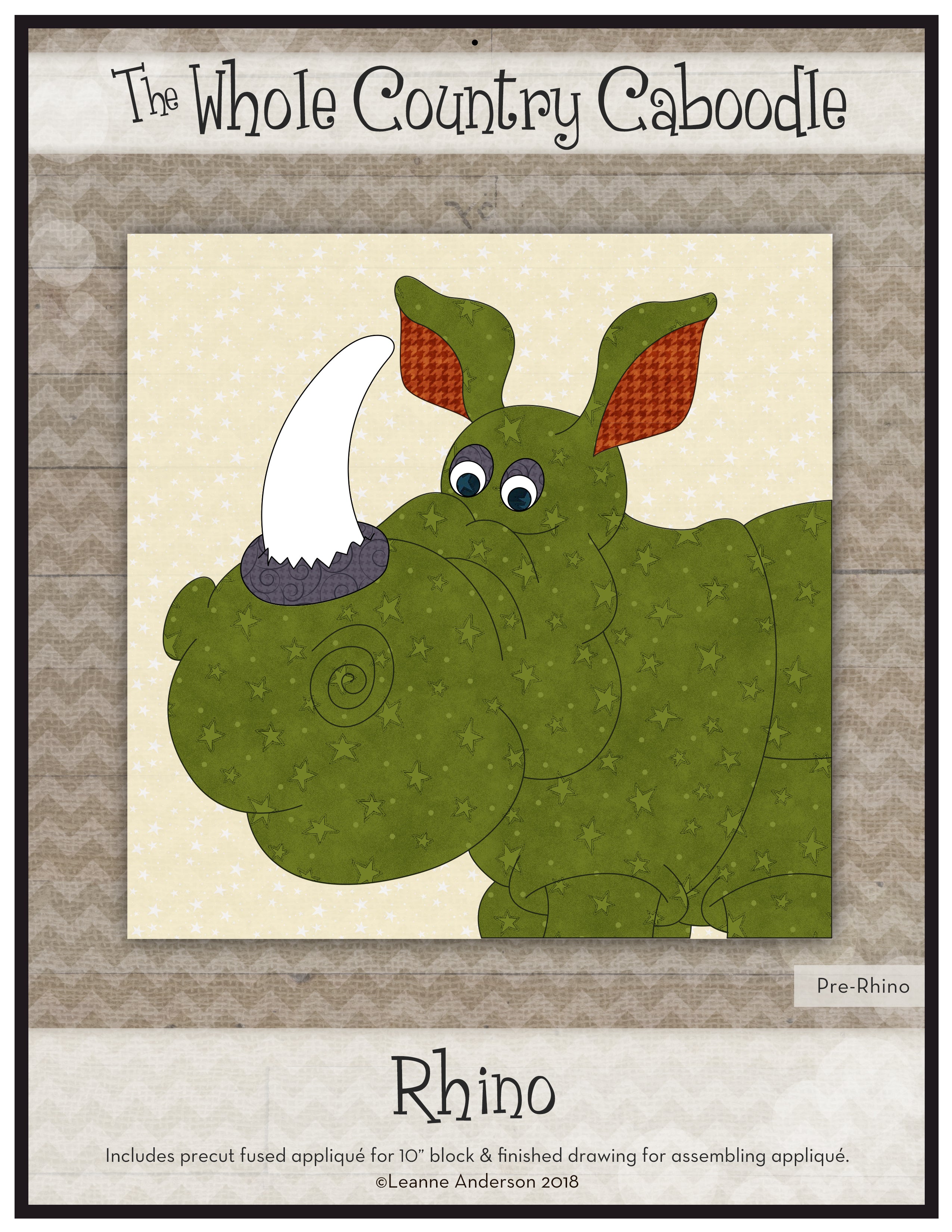 Rhino Applique