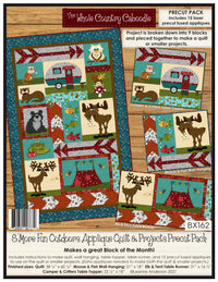 S'More Fun Outdoors Applique Quilt & Projects Pattern