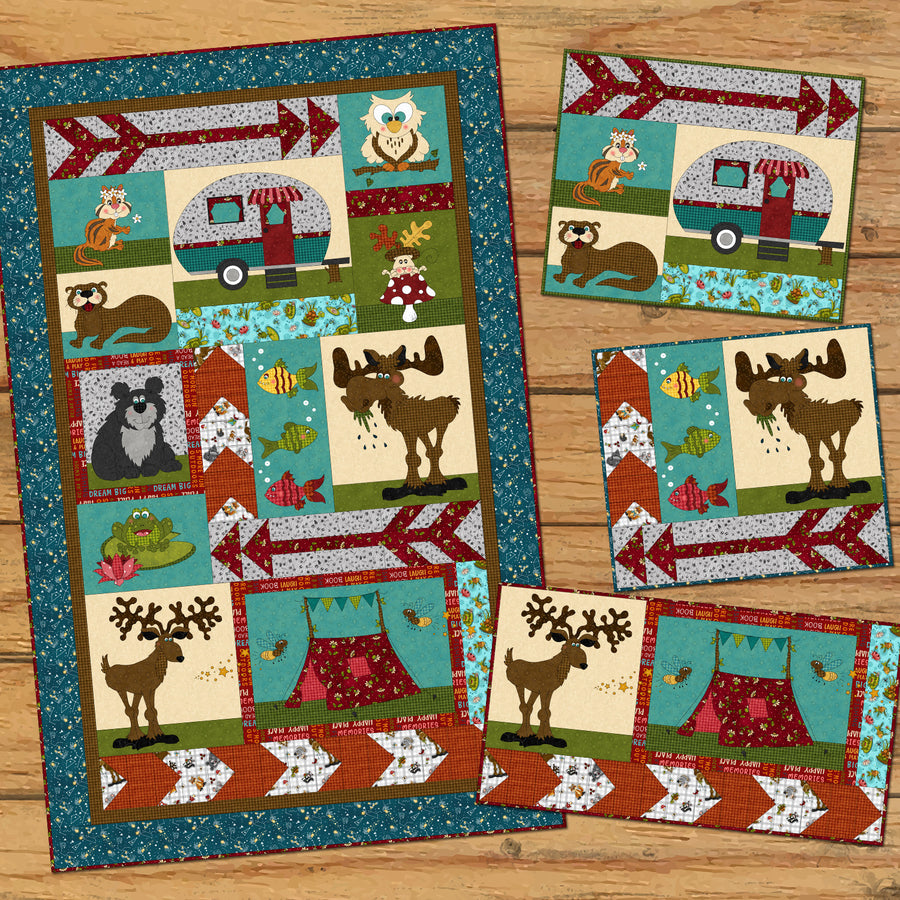 S'More Fun Outdoors Applique Quilt & Projects Pattern