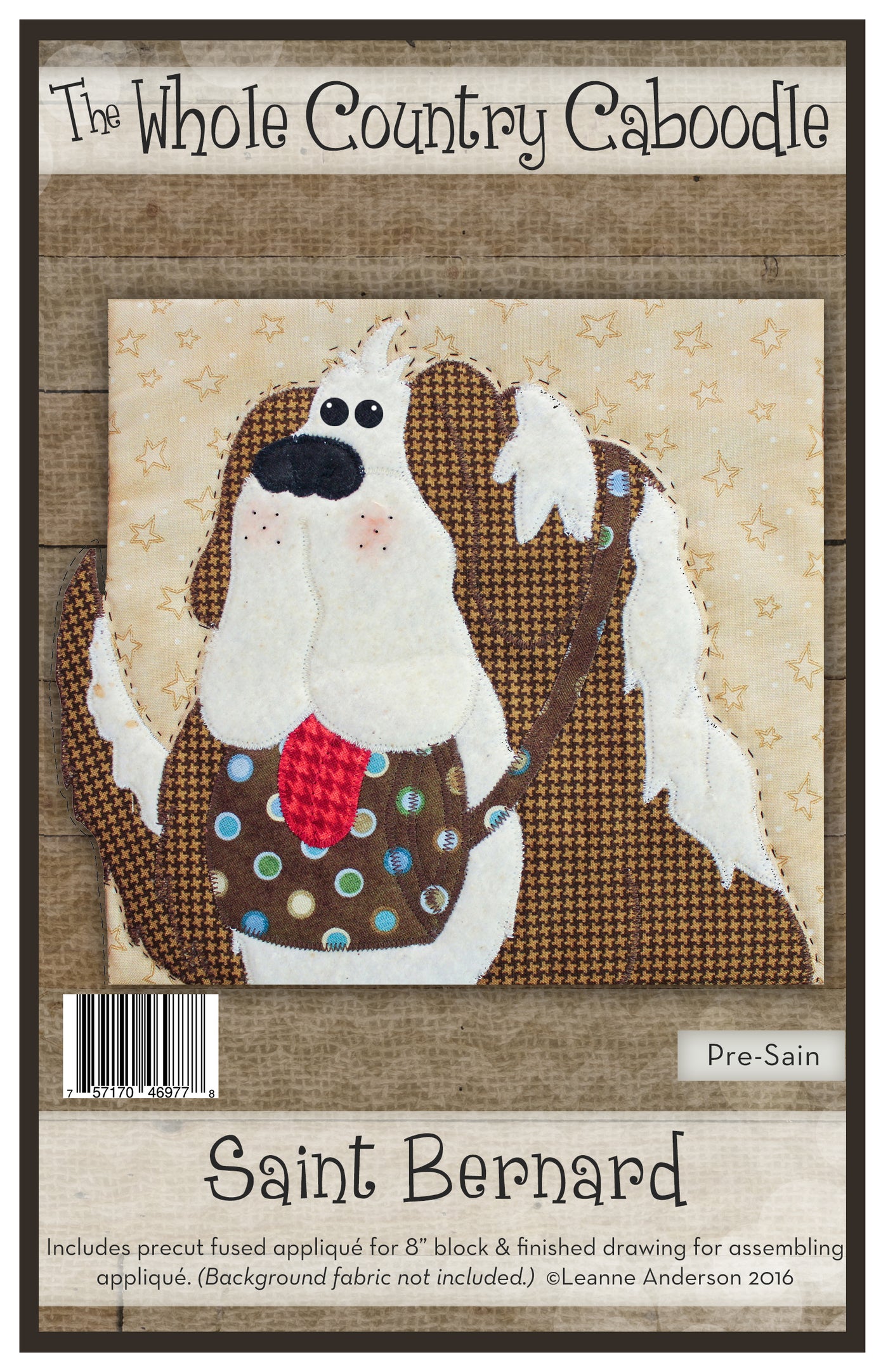 Saint Bernard Applique
