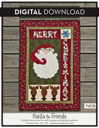 Santa & Friends Pattern