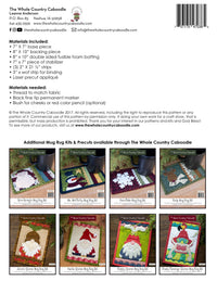 Santa Mug Rug Kit