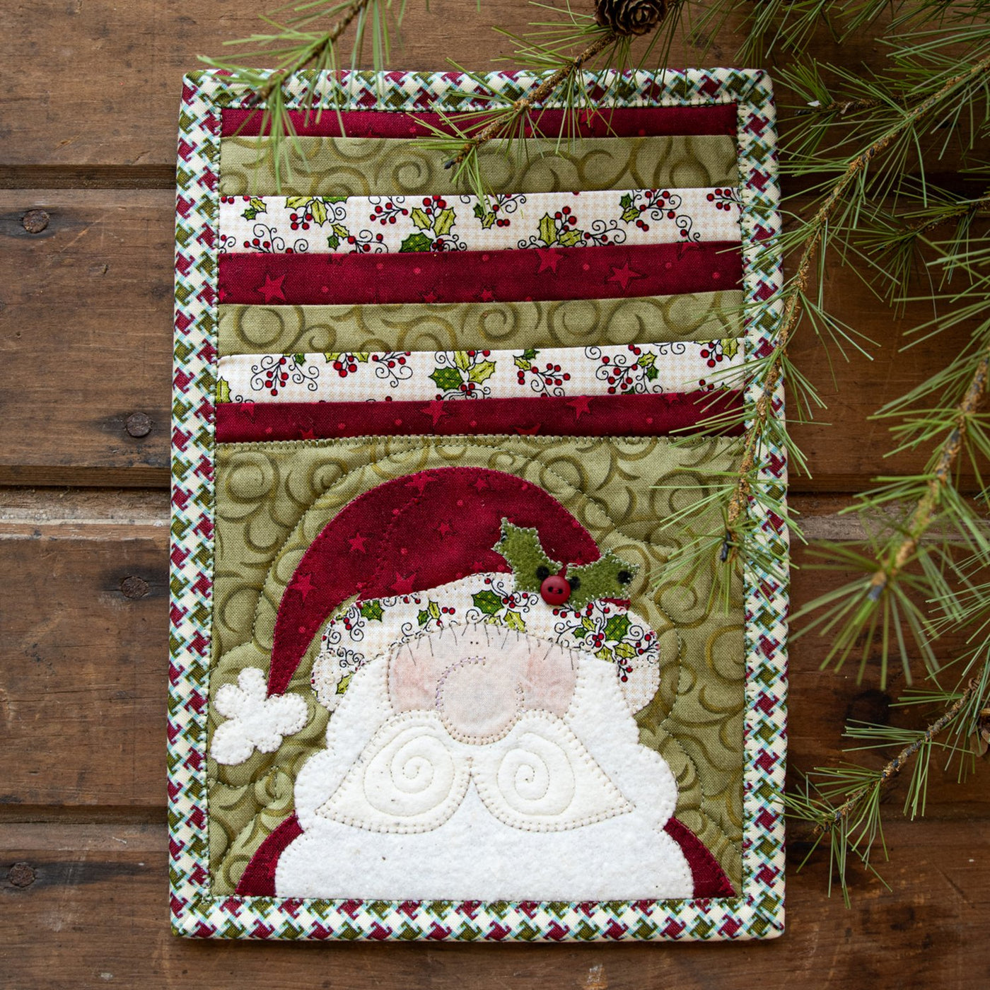 Santa Mug Rug Pattern