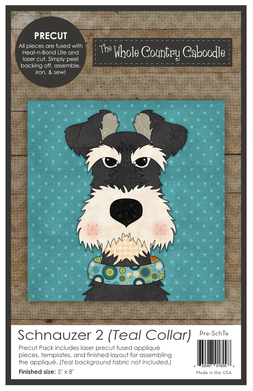 Schnauzer 2 Applique