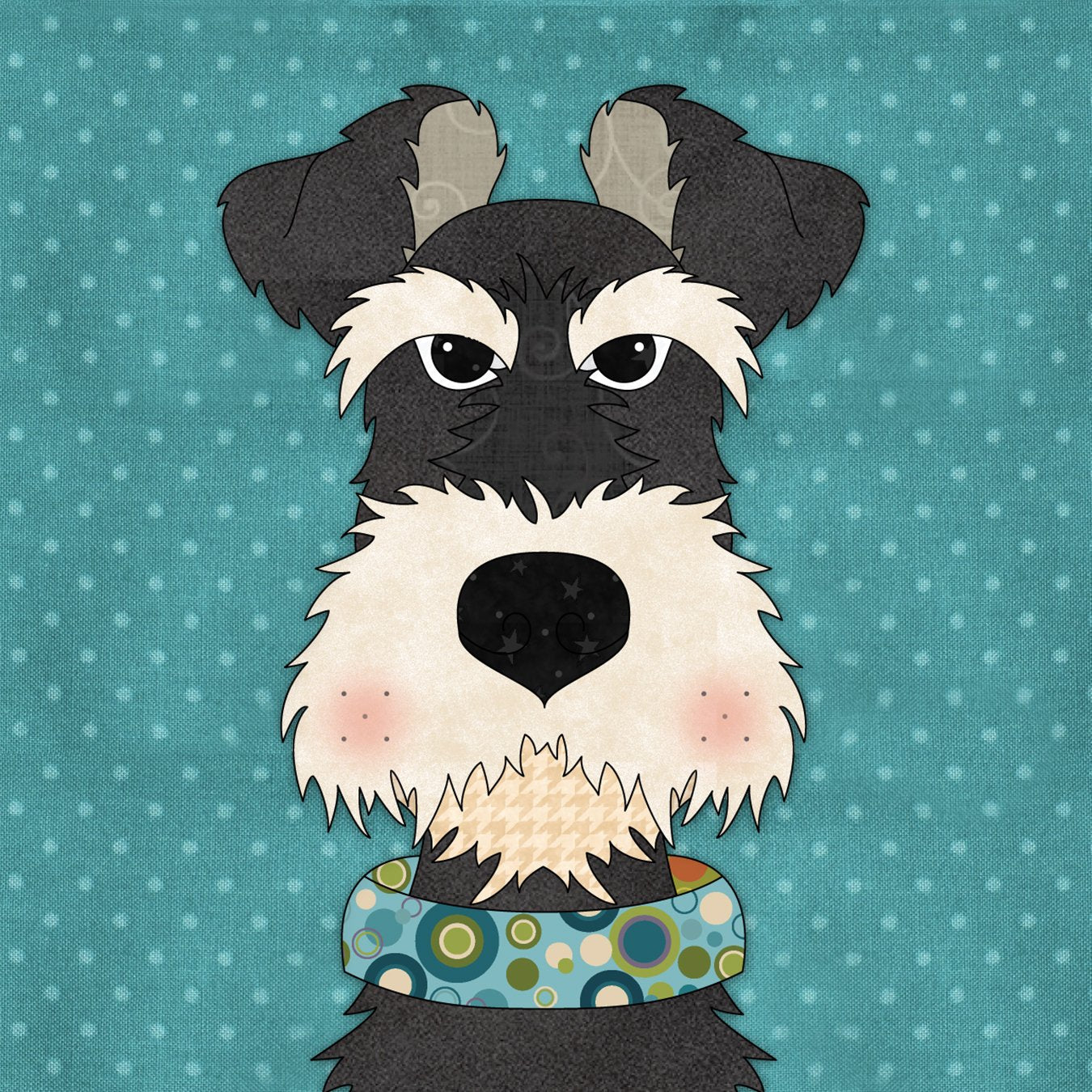 Schnauzer 2 Applique