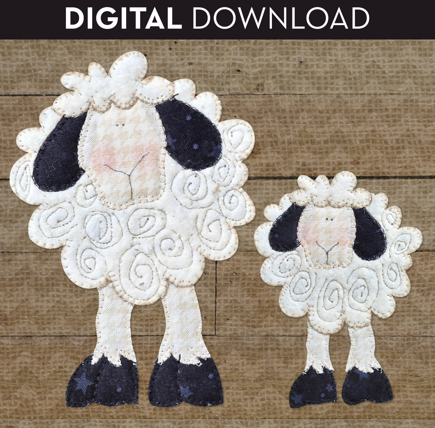 Sheep Applique