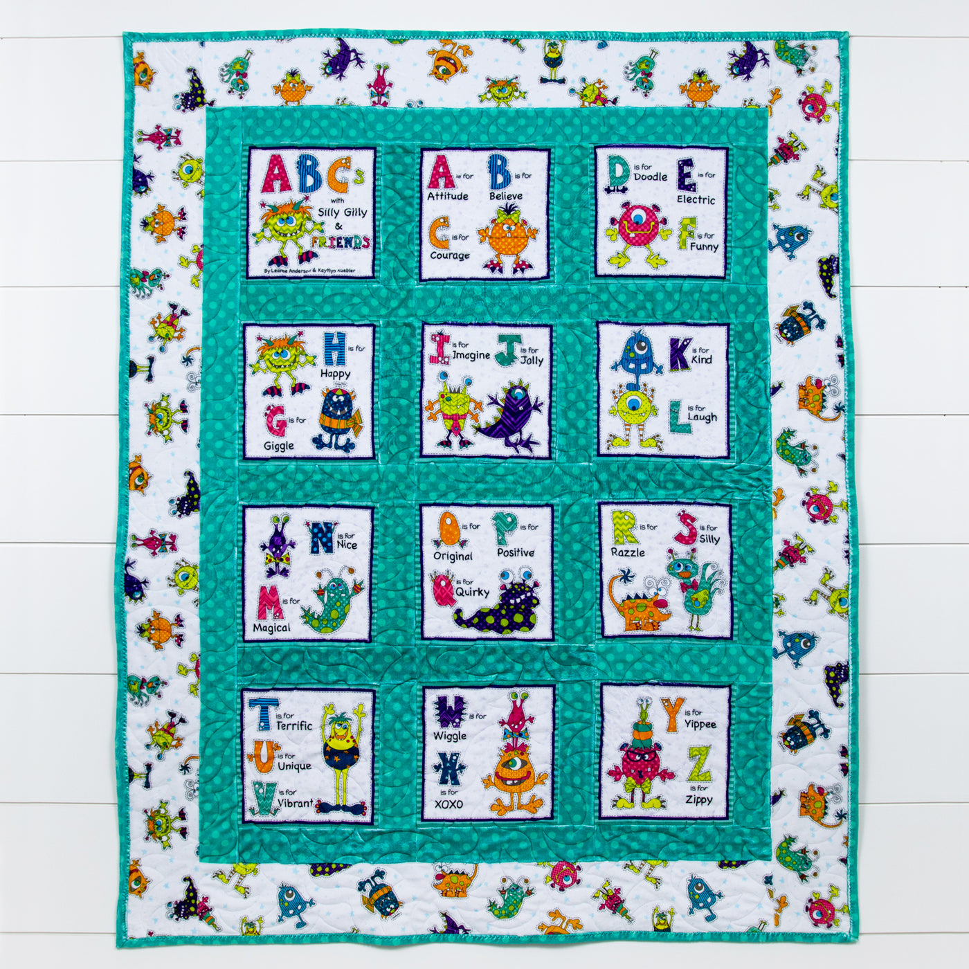 Silly Gilly Storybook Minky Quilt Pattern