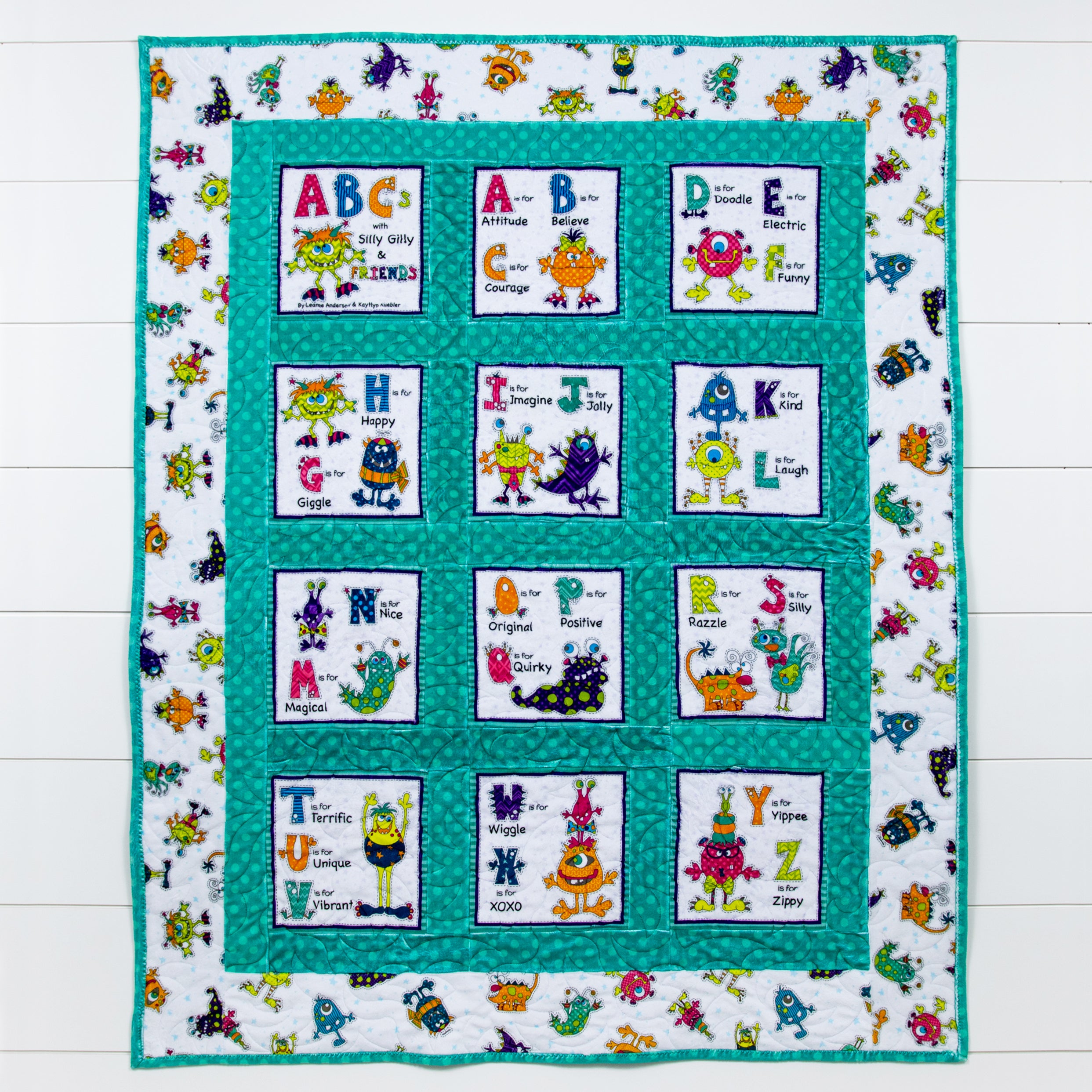 Silly Gilly Storybook Minky Quilt Pattern