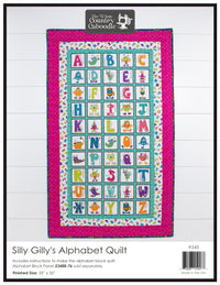 Silly Gilly's Alphabet Quilt Pattern