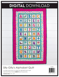 Silly Gilly's Alphabet Quilt Pattern