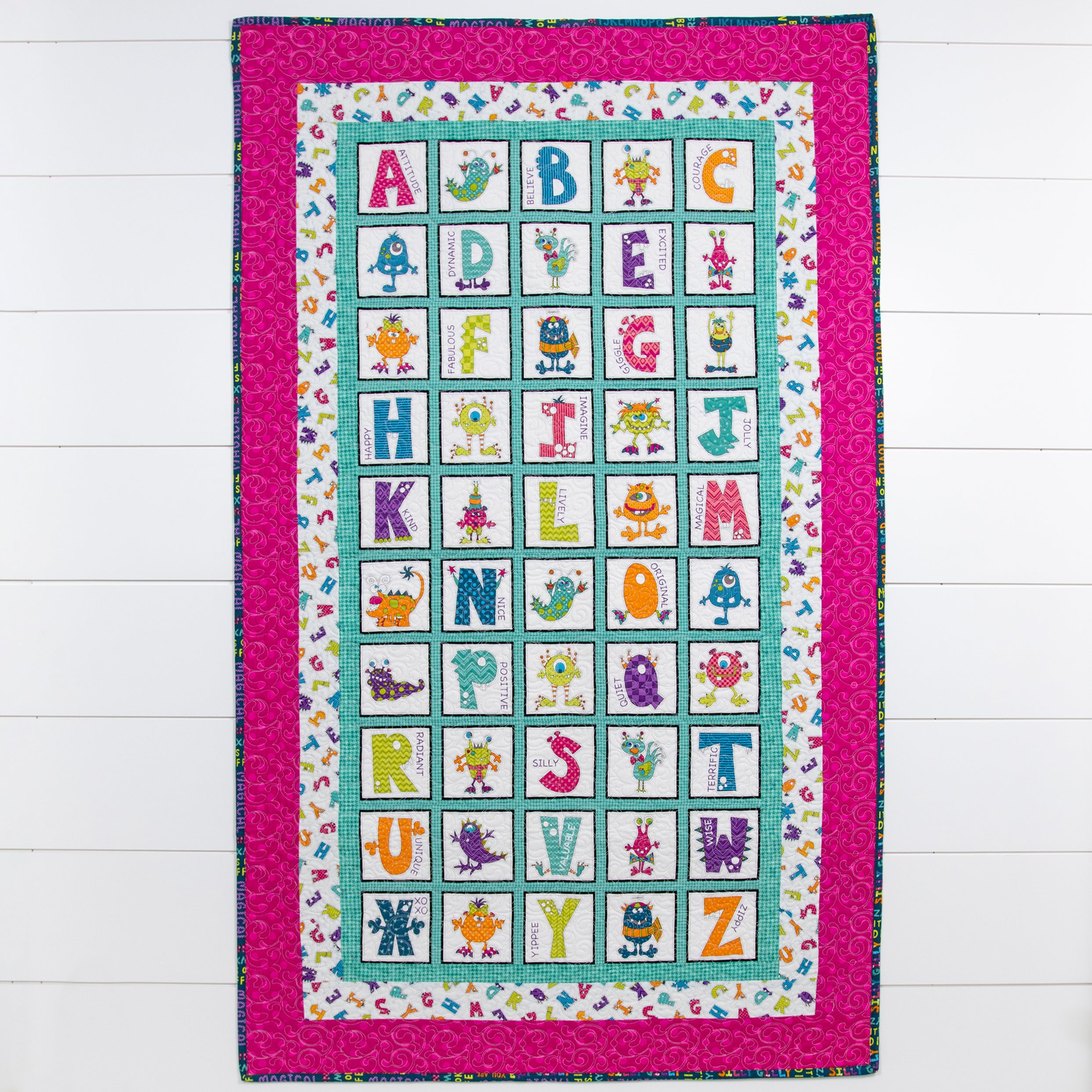 Silly Gilly's Alphabet Quilt Kit