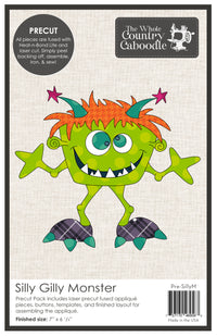 Silly Gilly Monster Applique