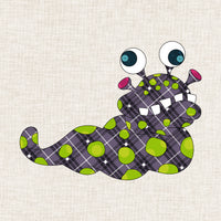Googly Eye Monster Applique
