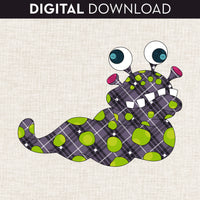 Googly Eye Monster Applique