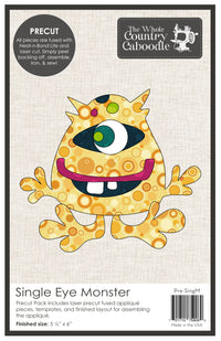 Single Eye Monster Applique