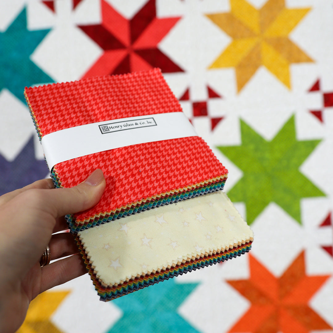 Small Dashing Stars Quilt Kit