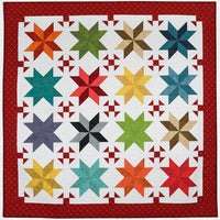 Small Dashing Stars Quilt Pattern