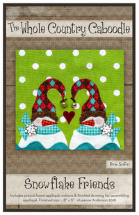 Snowflake Friends Applique