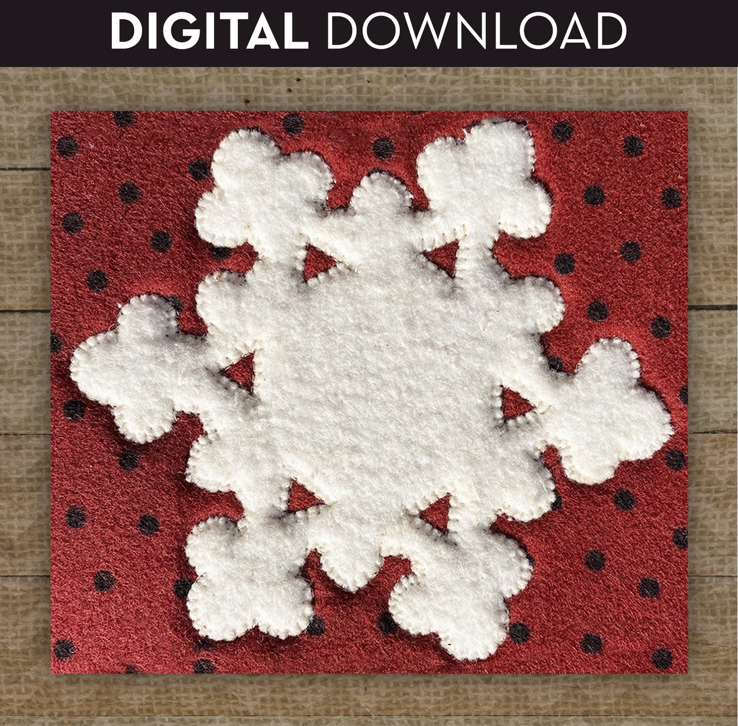 Snowflake Applique