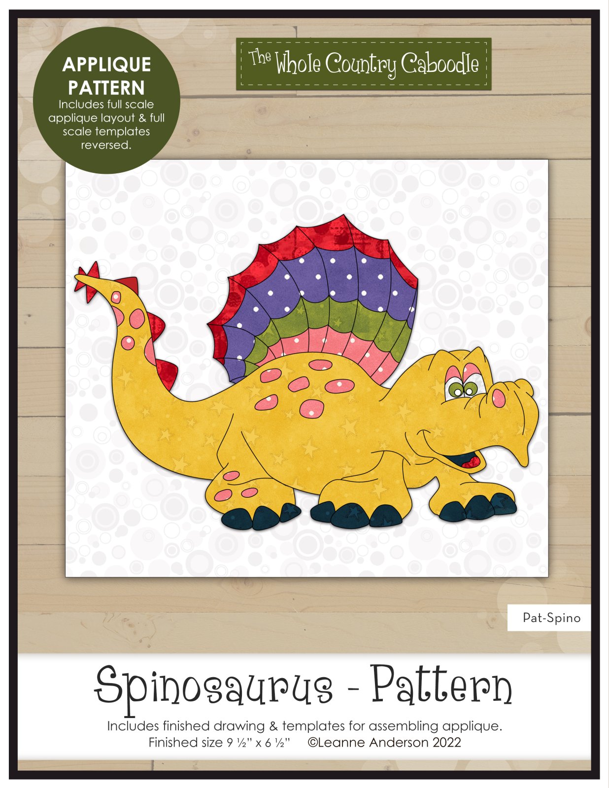 Spinosaurus Applique