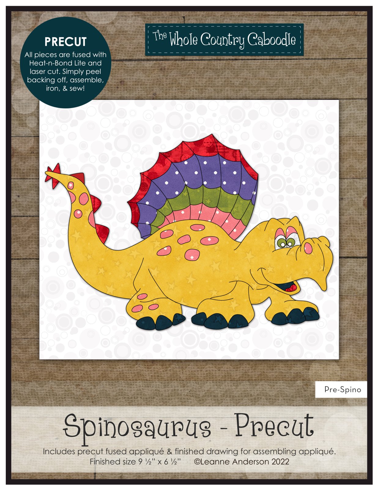 Spinosaurus Applique