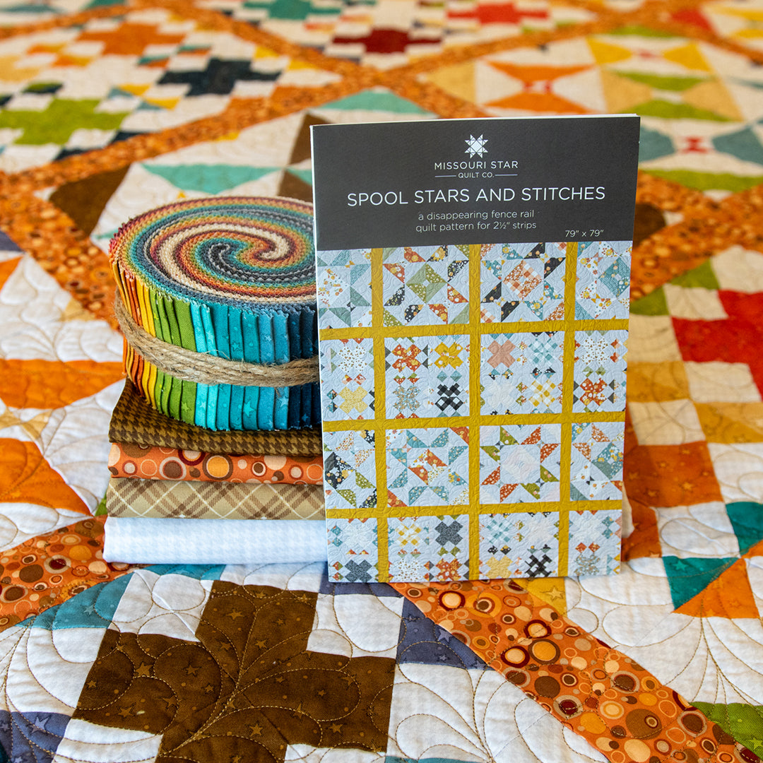 Spool Stars & Stitches Quilt Kit