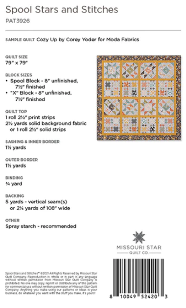 Spool Stars & Stitches Pattern