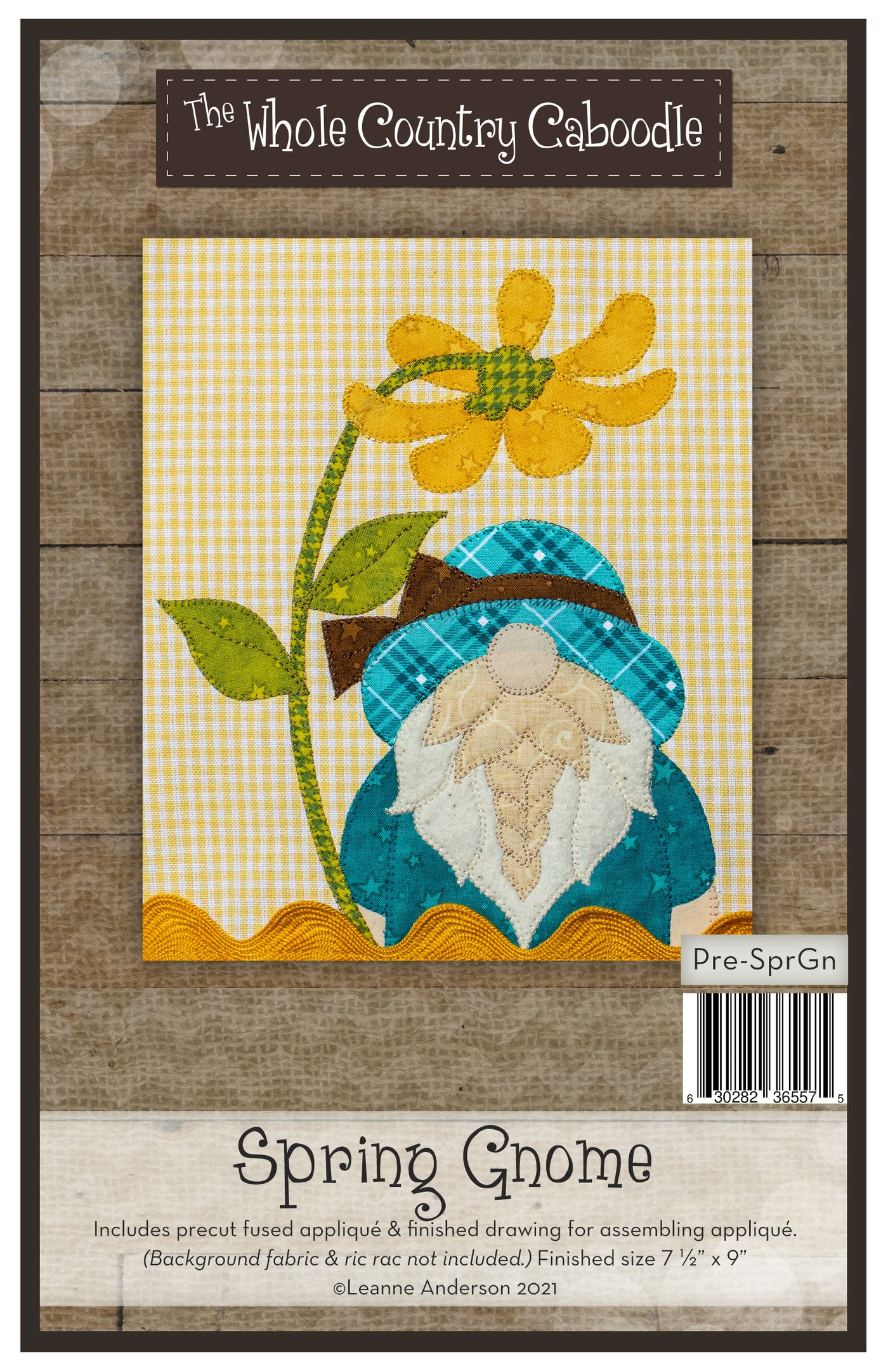 Spring Gnome Applique